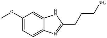 [3-(5-甲氧基-1H-苯并咪唑-2-基)丙基]胺二盐酸盐,897601-78-4,结构式