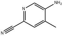 5-氨基-4-甲基皮考啉腈,897733-08-3,结构式
