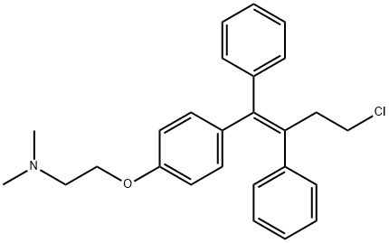 トレミフェン 化学構造式