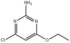 2-AMINO-4-CHLORO-6-ETHOXYPYRIMIDINE Struktur