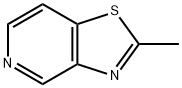 Thiazolo[4,5-c]pyridine,  2-methyl- Structure