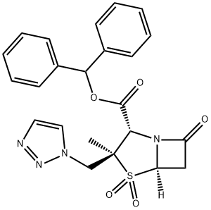 他唑巴坦二苯甲酯, 89789-07-1, 结构式