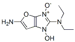 1H-Furo[2,3-d]imidazole-2,5-diamine,  N,N-diethyl-1-hydroxy-,  3-oxide  (9CI) 结构式