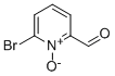 6-Bromo-2-pyridinecarboxaldehyde-1-oxide,897942-80-2,结构式