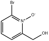 6-Bromo-2-pyridinemethanol-1-oxide Struktur