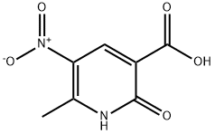 Nicotinic acid, 1,2-dihydro-6-methyl-5-nitro-2-oxo- (7CI) 结构式