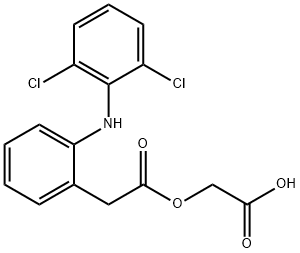 醋氯芬酸, 89796-99-6, 结构式