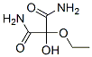 Tartronamide,  2-ethoxy-  (7CI) Struktur
