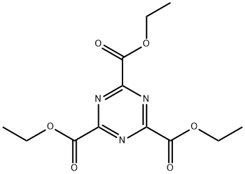 1,3,5-三嗪-2,4,6-三甲酸三乙酯,898-22-6,结构式