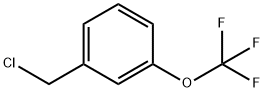 3-(トリフルオロメトキシ)ベンジルクロリド 化学構造式