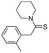 Piperidine,  1-[2-(2-methylphenyl)-1-thioxoethyl]-  (9CI) Struktur