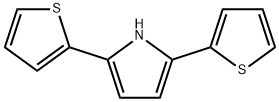 2,5-二(2-噻吩基)吡咯,89814-62-0,结构式