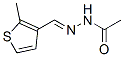 Acetic  acid,  2-[(2-methyl-3-thienyl)methylene]hydrazide Struktur