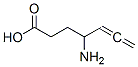 4-Amino-5,6-heptadienoic acid 结构式