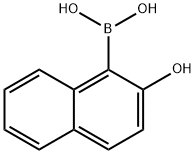 2-Hydroxyl-1-naphthaleneboronicacid 化学構造式