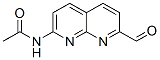 Acetamide,  N-(7-formyl-1,8-naphthyridin-2-yl)- Struktur