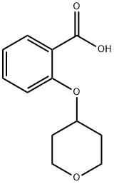 2-(四氢吡喃-4-基氧基)苯甲酸, 898289-29-7, 结构式