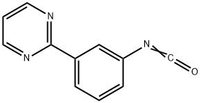 3-Pyrimidin-2-ylphenyl isocyanate Structure