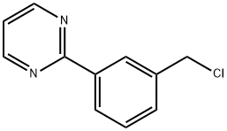 3-Pyrimidin-2-ylbenzyl chloride Struktur