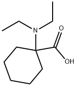 1-(diethylamino)cyclohexanecarboxylic acid Structure