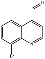 8-bromoquinoline-
4-carbaldehyde Struktur