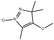 3H-Pyrazole,  4-methoxy-3,3,5-trimethyl-,  1-oxide Structure