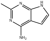 7H-Pyrrolo[2,3-d]pyrimidine, 4-amino-2-methyl- (7CI)|2-甲基-7H-吡咯并[3,2-E]嘧啶-4-胺