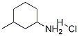 3-methylcyclohexanamine hydrochloride Struktur