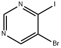 5-ブロモ-4-ヨードピリミジン 化学構造式