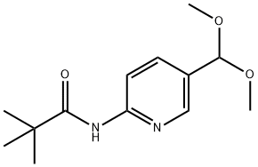N-(5-DIMETHOXYMETHYL-PYRIDIN-2-YL)-2,2-DIMETHYL-PROPIONAMIDE Structure