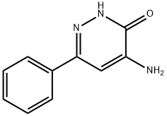 4-AMINO-6-PHENYL-3(2H)-PYRIDAZINONE Struktur