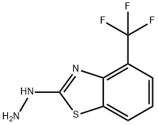 4-(TRIFLUOROMETHYL)-2(3H)-BENZOTHIAZOLONEHYDRAZONE 化学構造式