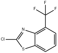 2-クロロ-4-(トリフルオロメチル)ベンゾ[D]チアゾール 化学構造式