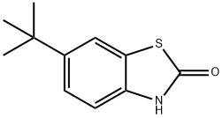 6-(1,1-DIMETHYLETHYL)-2(3H)-BENZOTHIAZOLONE Structure