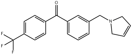 3-(3-PYRROLINOMETHYL)-4'-TRIFLUOROMETHYLBENZOPHENONE price.