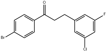 4'-브로모-3-(3-클로로-5-플루오로페닐)프로피오페논
