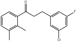 3-(3-CHLORO-5-FLUOROPHENYL)-2',3'-DIMETHYLPROPIOPHENONE price.