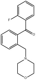 2-FLUORO-2'-MORPHOLINOMETHYL BENZOPHENONE price.