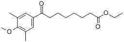 ETHYL 8-(3,5-DIMETHYL-4-METHOXYPHENYL)-8-OXOOCTANOATE price.