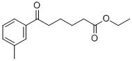 ETHYL 6-(3-METHYLPHENYL)-6-OXOHEXANOATE Structure