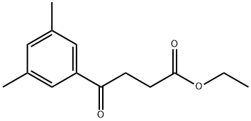 ETHYL 4-(3,5-DIMETHYLPHENYL)-4-OXOBUTYRATE Structure