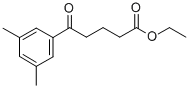 5-(3,5-ジメチルフェニル)-5-オキソ吉草酸エチル 化学構造式