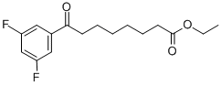 ETHYL 8-(3,5-DIFLUOROPHENYL)-8-OXOOCTANOATE