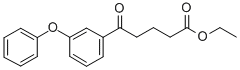 ETHYL 5-OXO-5-(3-PHENOXYPHENYL)VALERATE Structure