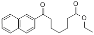 ETHYL 7-(2-NAPHTHYL)-7-OXOHEPTANOATE Structure