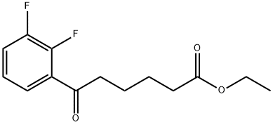 ETHYL 6-(2,3-DIFLUOROPHENYL)-6-OXOHEXANOATE price.