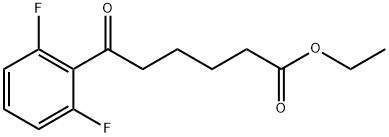 ETHYL 6-(2,6-DIFLUOROPHENYL)-6-OXOHEXANOATE price.
