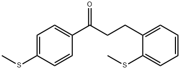 4'-THIOMETHYL-3-(2-THIOMETHYLPHENYL)PROPIOPHENONE