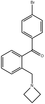 2-AZETIDINOMETHYL-4'-BROMOBENZOPHENONE