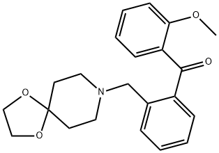 2-[8-(1,4-DIOXA-8-AZASPIRO[4.5]DECYL)METHYL]-2'-METHOXY BENZOPHENONE price.